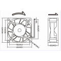 Mini ventilador 6025 60mm 60X 60X60X25mm da CC da velocidade alta super